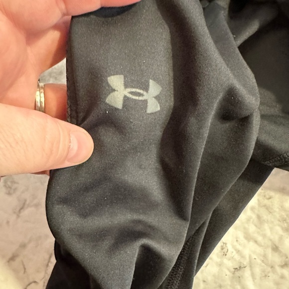 Under Armour Pants - Under Armor Black Compression Leggings With Pockets 2X